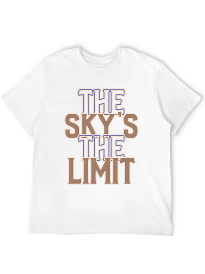 Camiseta Negra El Cielo es el Límite