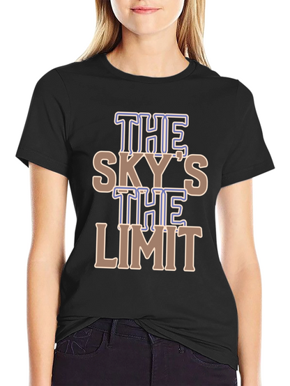 Camiseta Negra El Cielo es el Límite