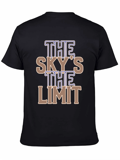Camiseta Negra El Cielo es el Límite