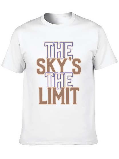 Camiseta Negra El Cielo es el Límite