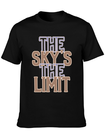Camiseta Negra El Cielo es el Límite
