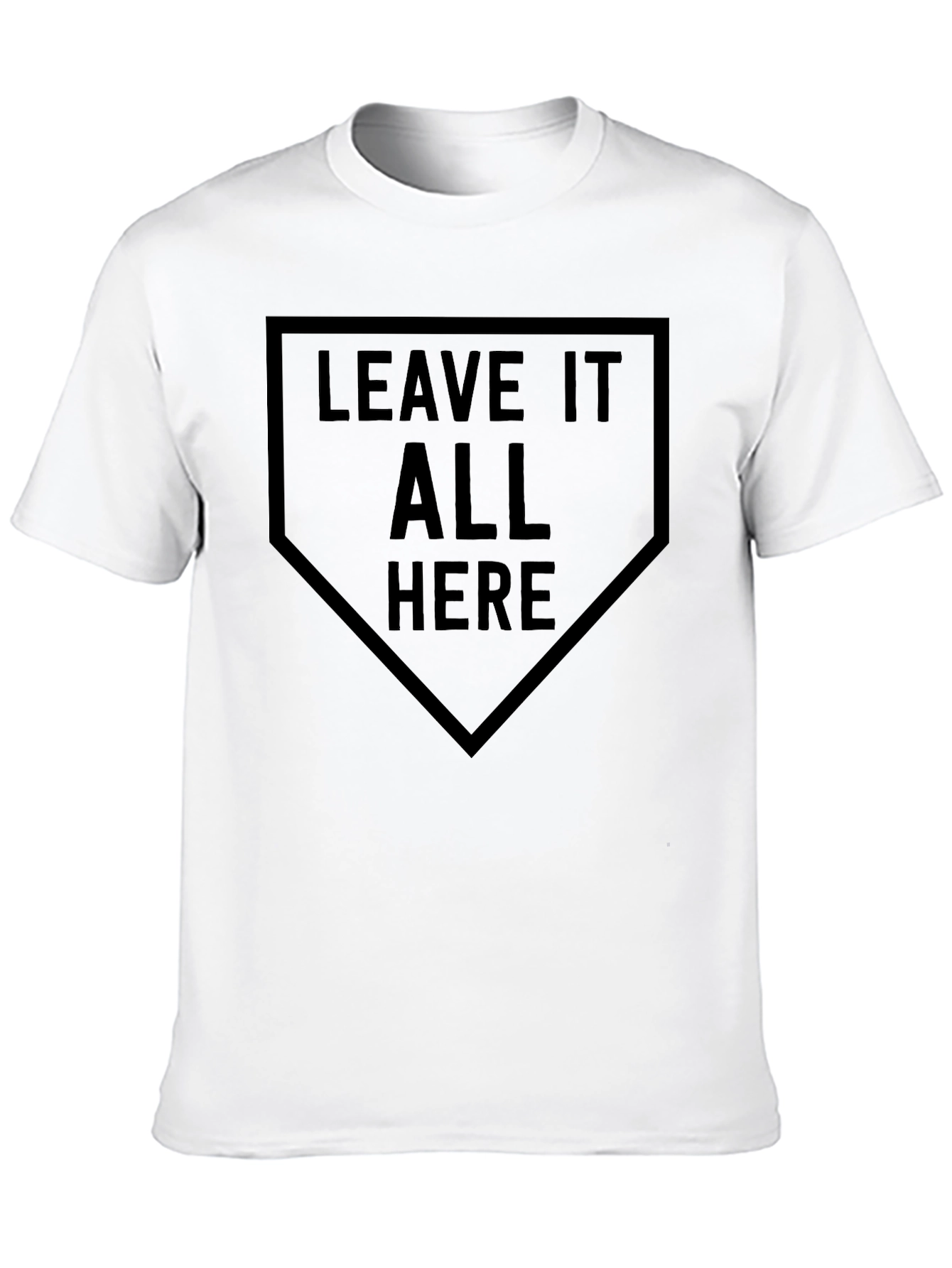 Camiseta Negra Deportiva: Déjalo Todo Aquí