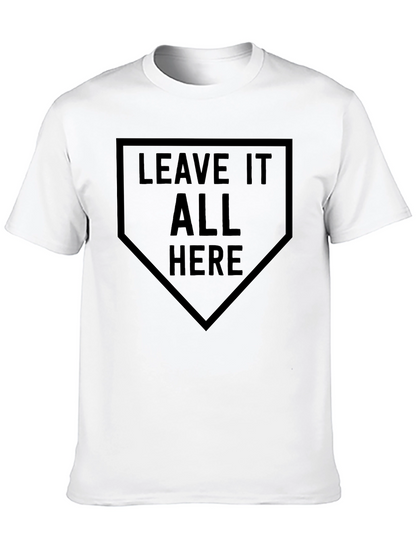 Camiseta Negra Deportiva: Déjalo Todo Aquí