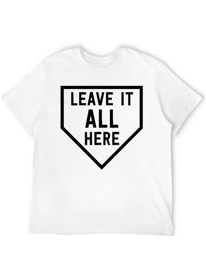 Camiseta Negra Deportiva: Déjalo Todo Aquí