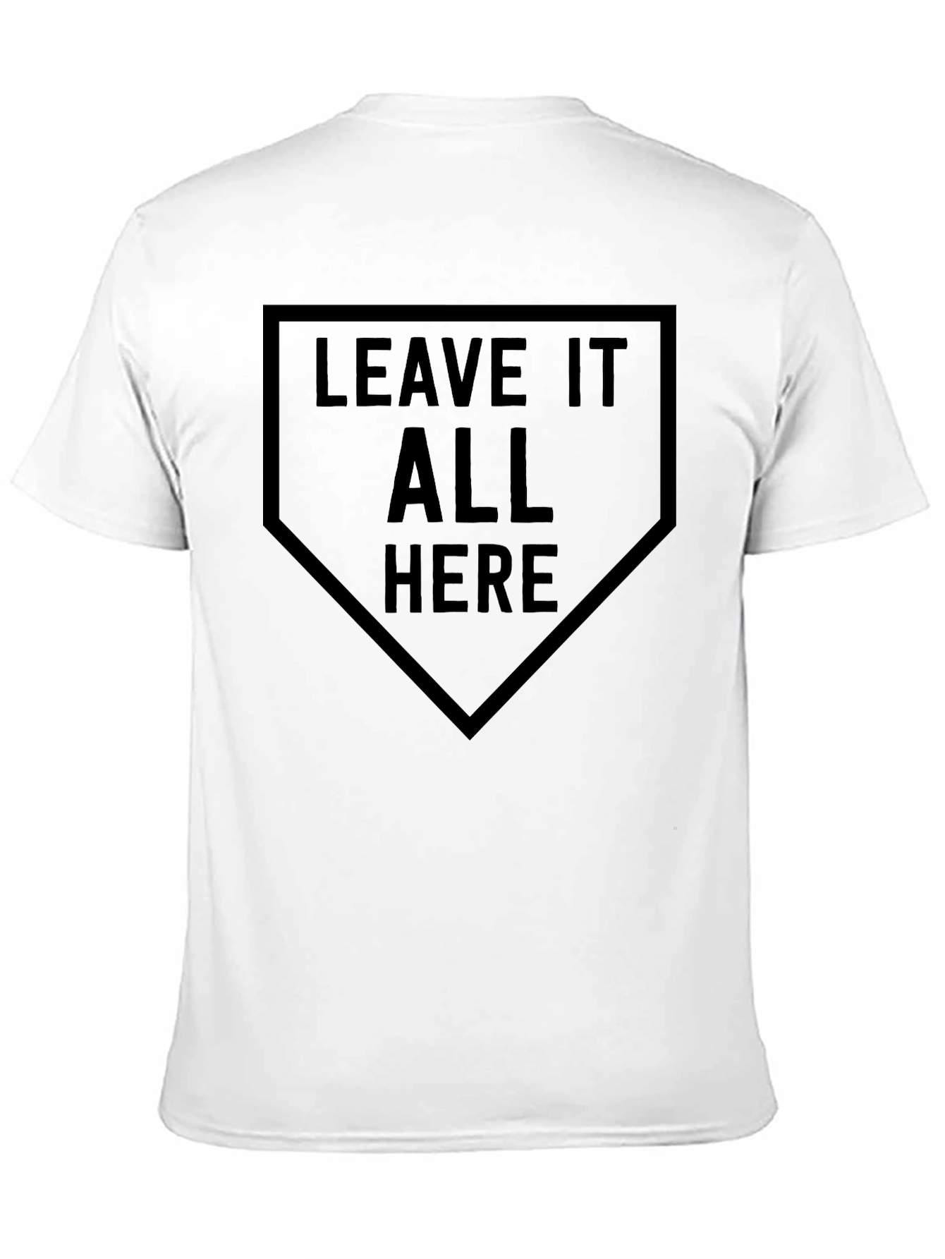 Camiseta Negra Deportiva: Déjalo Todo Aquí