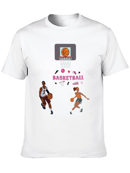 Camiseta de baloncesto con estampado divertido
