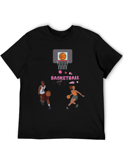 Camiseta de baloncesto con estampado divertido