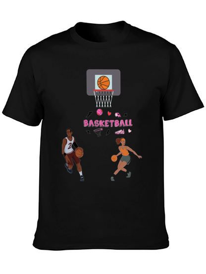 Camiseta de baloncesto con estampado divertido
