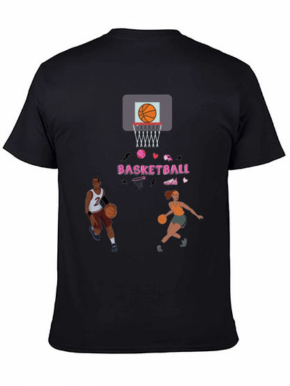 Camiseta de baloncesto con estampado divertido
