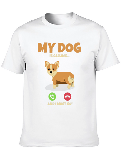 Camiseta Mi Perro Llama para Amantes de Mascotas