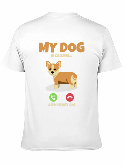 Camiseta Mi Perro Llama para Amantes de Mascotas