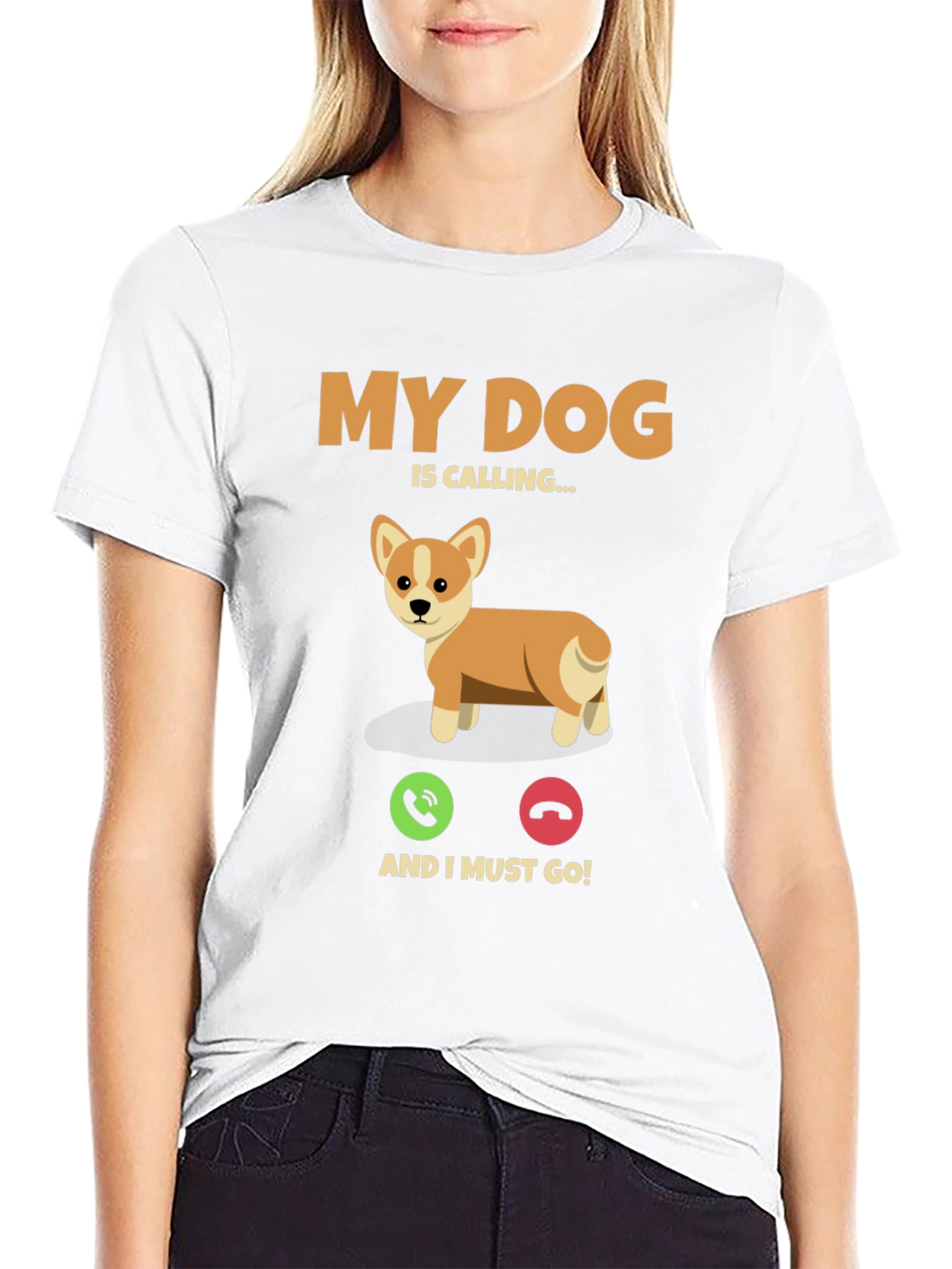 Camiseta Mi Perro Llama para Amantes de Mascotas
