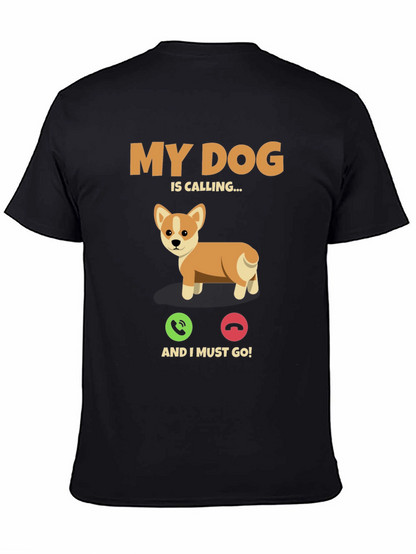 Camiseta Mi Perro Llama para Amantes de Mascotas
