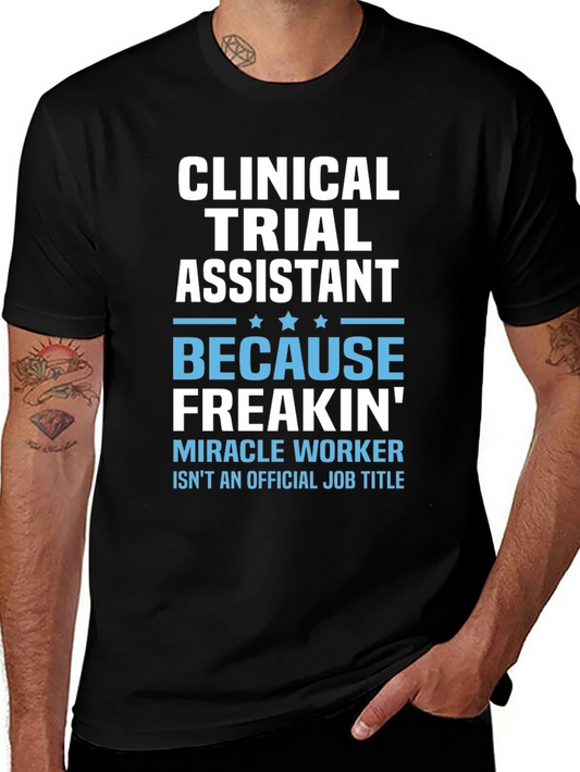 Camiseta Asistente de Ensayos Clínicos