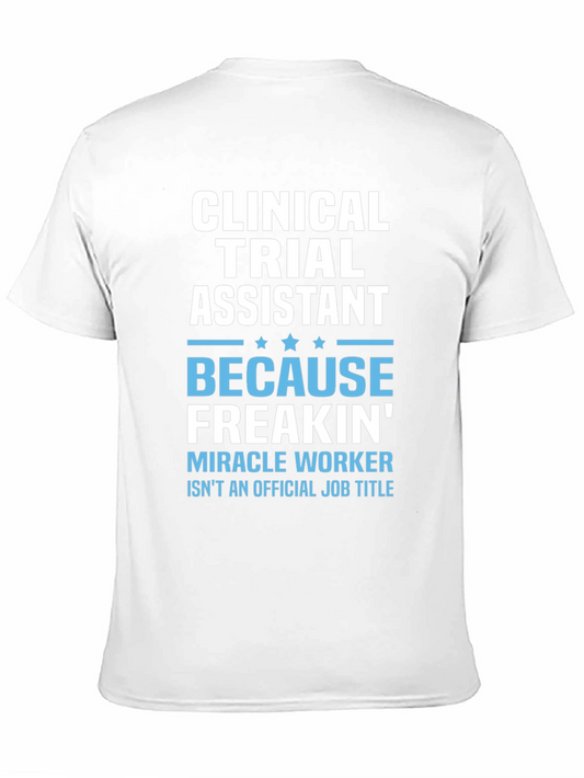 Camiseta Asistente de Ensayos Clínicos