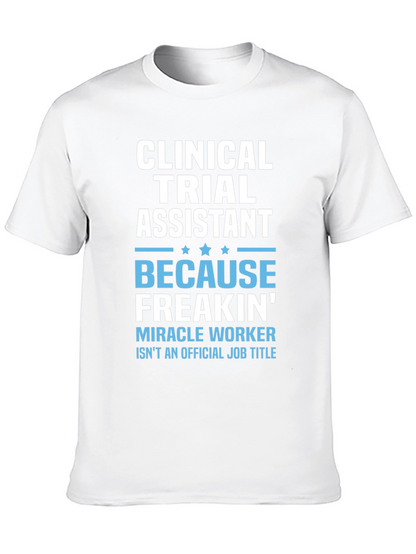 Camiseta Asistente de Ensayos Clínicos