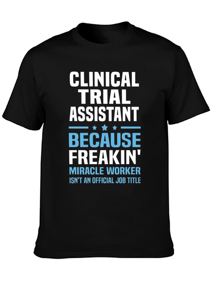 Camiseta Asistente de Ensayos Clínicos