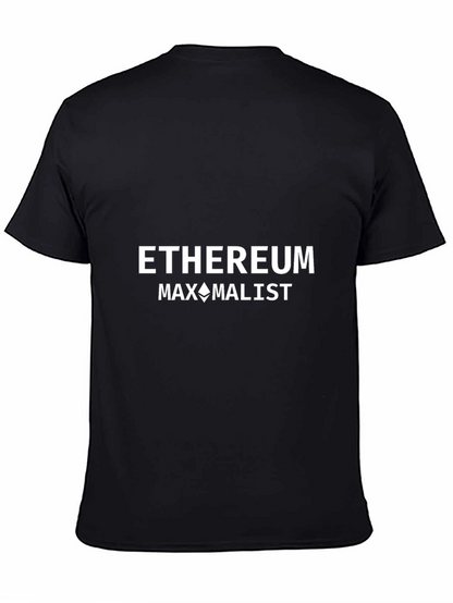 Camiseta Hombre Ethereum Maximalist - Diseño Crypto