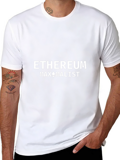 Camiseta Hombre Ethereum Maximalist - Diseño Crypto