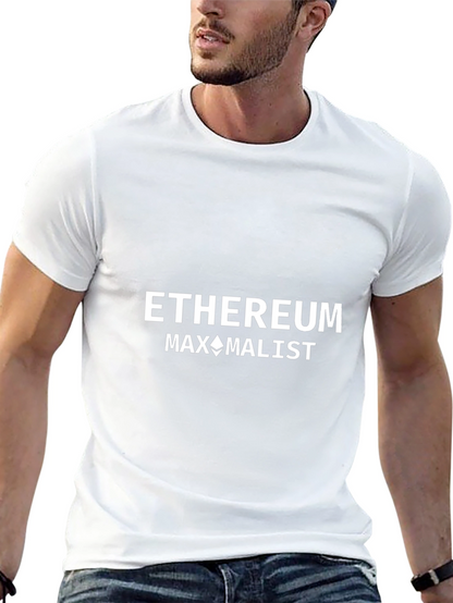 Camiseta Hombre Ethereum Maximalist - Diseño Crypto