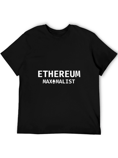 Camiseta Hombre Ethereum Maximalist - Diseño Crypto