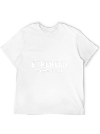 Camiseta Hombre Ethereum Maximalist - Diseño Crypto