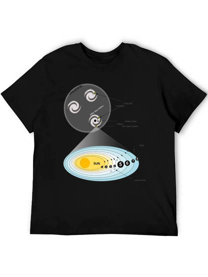 Camiseta Universo y Sistema Solar