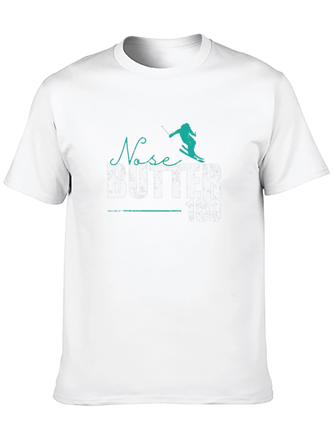 Camiseta Negra Ski Nose Butter 180