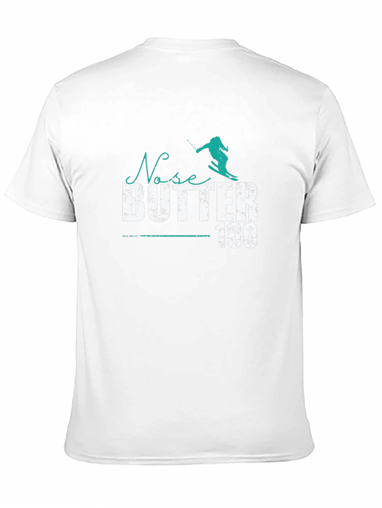 Camiseta Negra Ski Nose Butter 180
