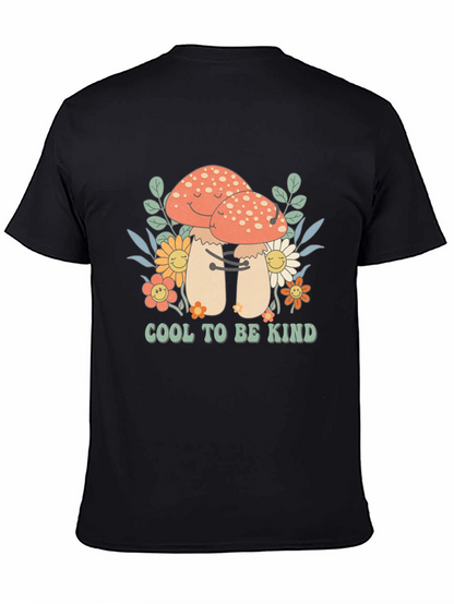 Camiseta Negra: Setas Amistosas