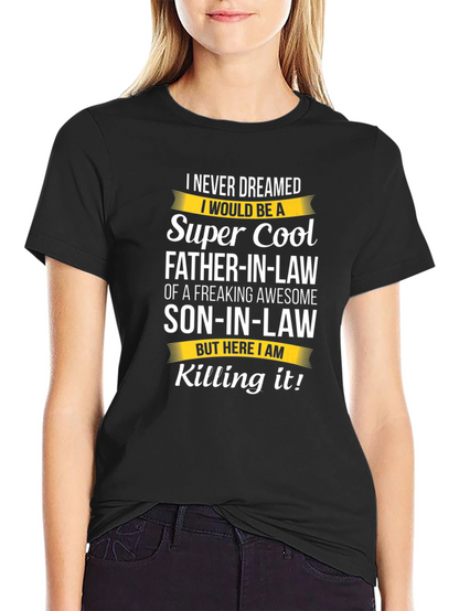 Camiseta Super Cool Father-In-Law