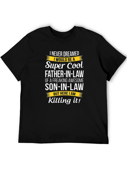 Camiseta Super Cool Father-In-Law