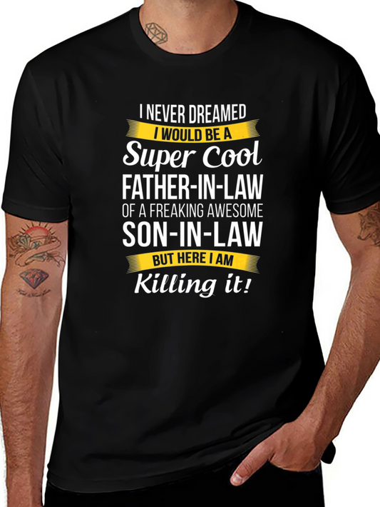 Camiseta Super Cool Father-In-Law