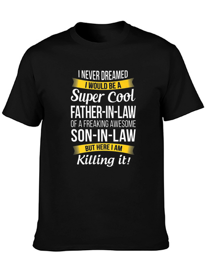 Camiseta Super Cool Father-In-Law