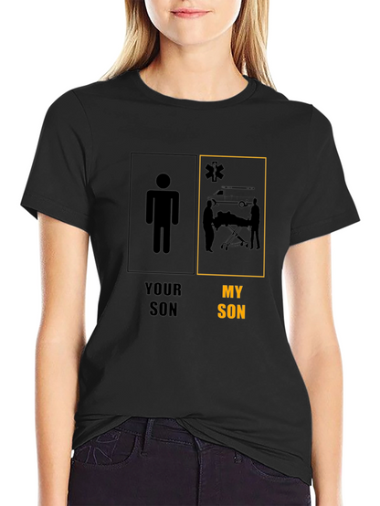 Camiseta Mi Hijo Paramédico