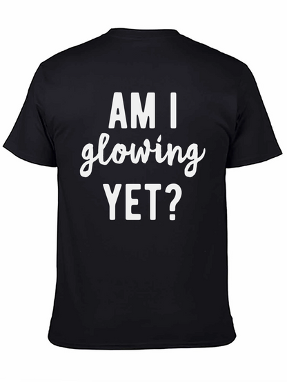 Camiseta Negra Hombre ¿Ya Estoy Brillando?