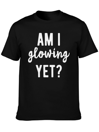 Camiseta Negra Hombre ¿Ya Estoy Brillando?