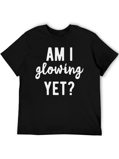 Camiseta Negra Hombre ¿Ya Estoy Brillando?