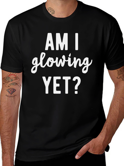 Camiseta Negra Hombre ¿Ya Estoy Brillando?