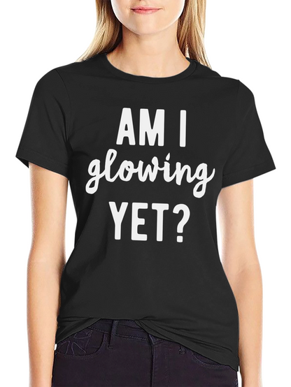 Camiseta Negra Hombre ¿Ya Estoy Brillando?