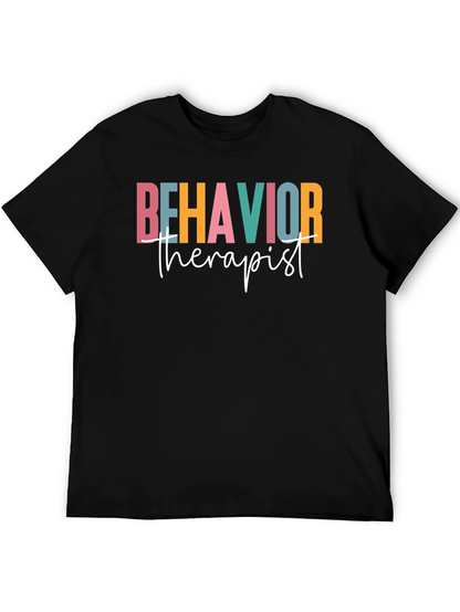 Camiseta Negra Behavior Therapist