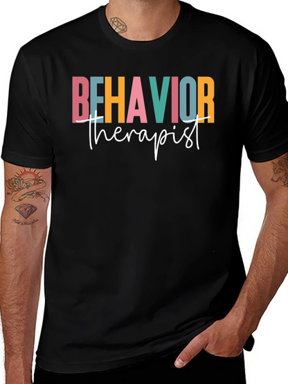 Camiseta Negra Behavior Therapist
