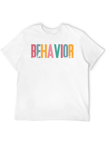 Camiseta Negra Behavior Therapist