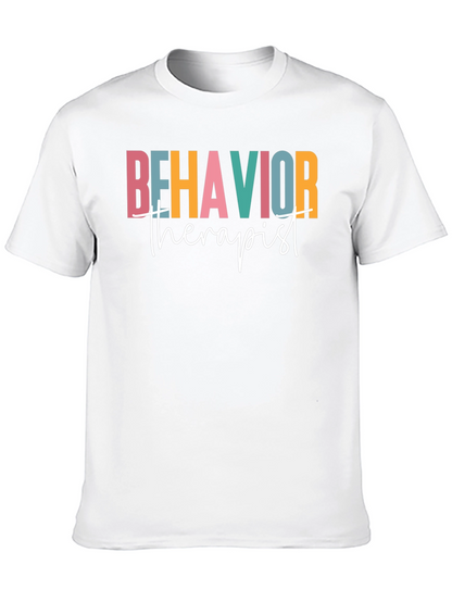 Camiseta Negra Behavior Therapist