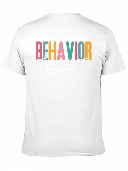 Camiseta Negra Behavior Therapist