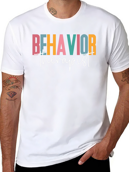 Camiseta Negra Behavior Therapist