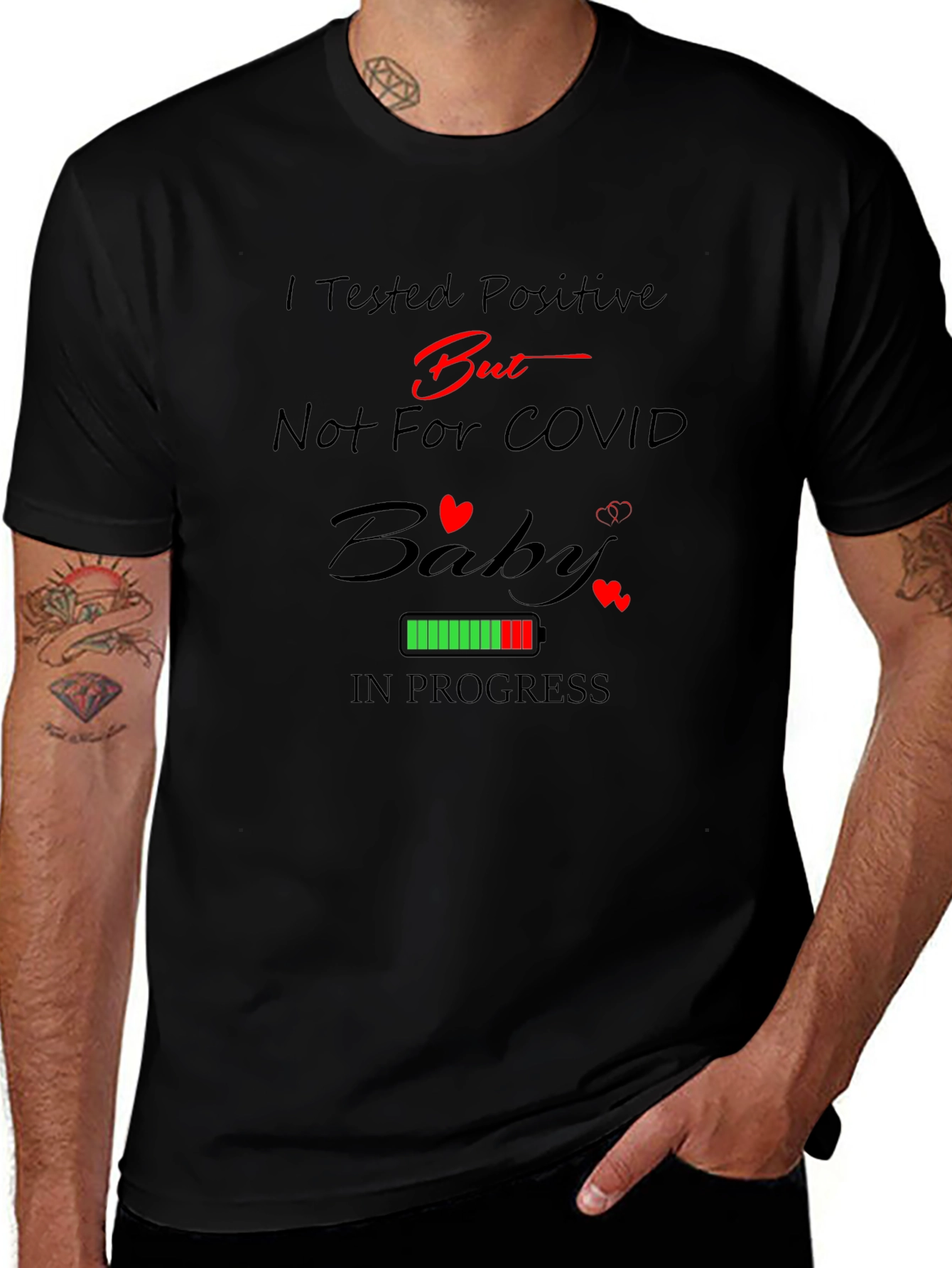 Camiseta Divertida Embarazo: Bebé en Progreso