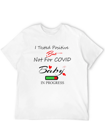 Camiseta Divertida Embarazo: Bebé en Progreso