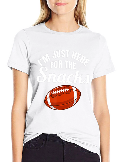 Camiseta Solo por la Comida Fútbol Americano
