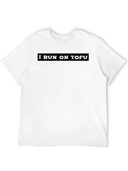 Camiseta Negra: Corro con Tofu